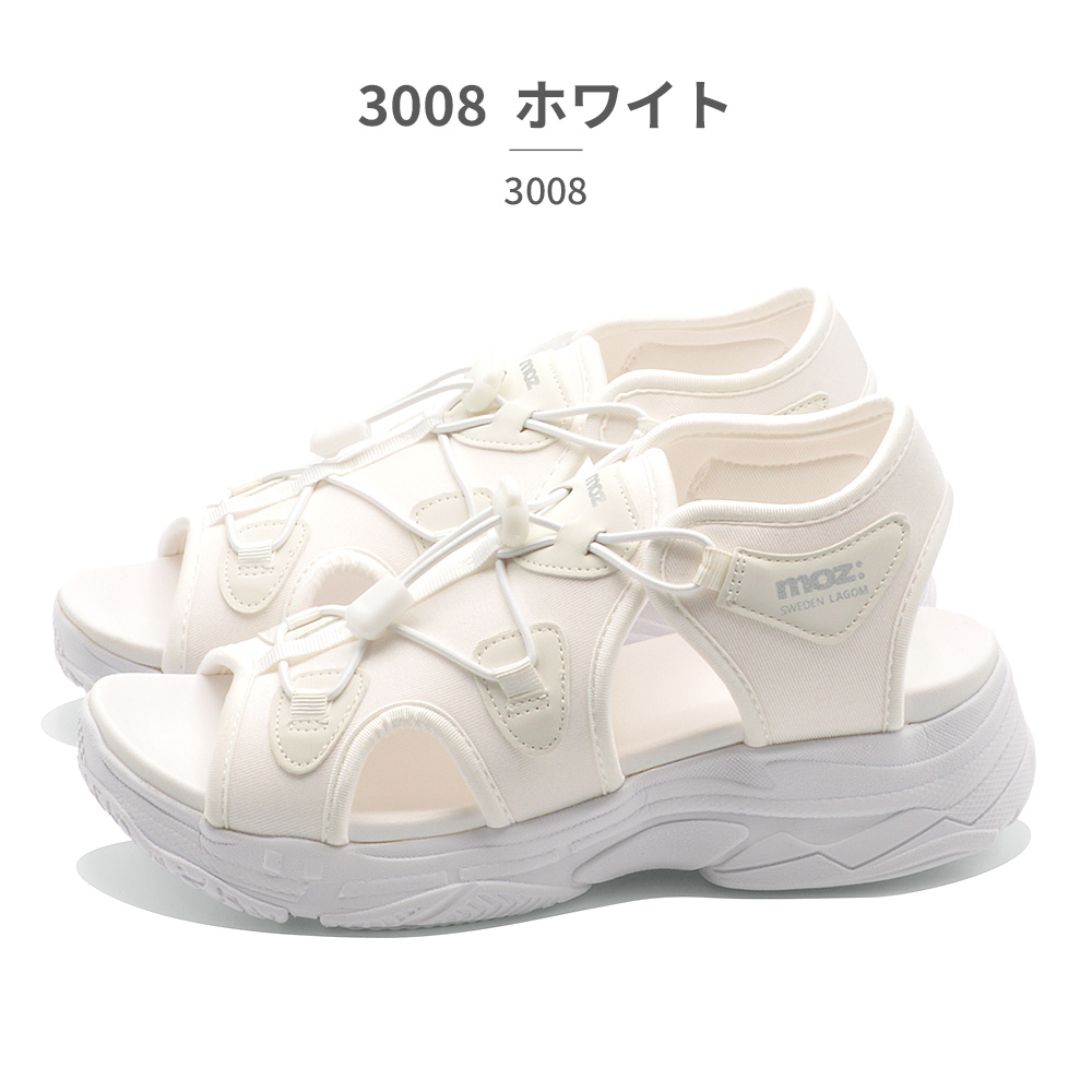 モズ:スウェーデン ローゴン サンダル レディース 3008 MOZ:SWEDEN LAGOM 2025春夏 厚底 コード スポーツサンダル | moz | 05