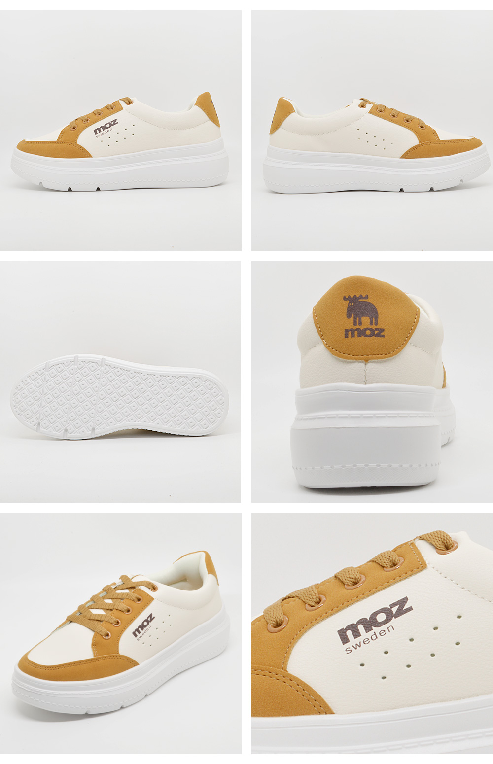 モスカート moz（モズ） スニーカー レディース mz-3781 厚底 プラットホーム