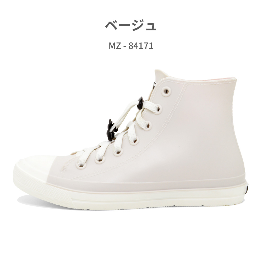 moz（モズ） レインシューズ レディース MZ-84171 MOZ 防水(完全防水