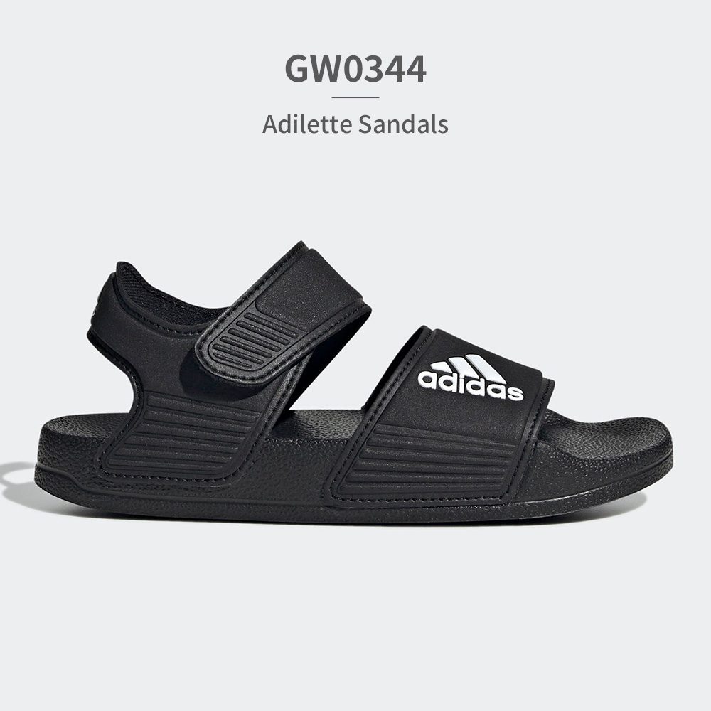 アディダス キッズ アディレッタ サンダル GW0344 H06444 H06445 adidas ADILETTE SANDAL K スポーツサンダル ストラップサンダル ベルクロ | adidas | 01