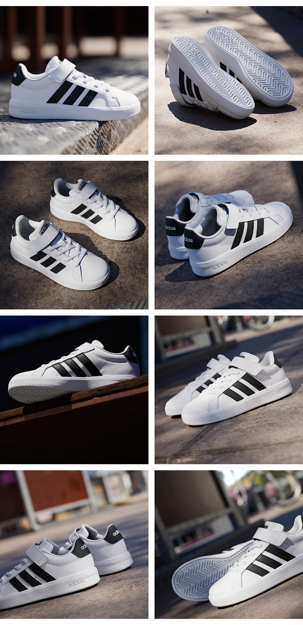 adidas（アディダス） スニーカー キッズ 子供靴 グランドコート