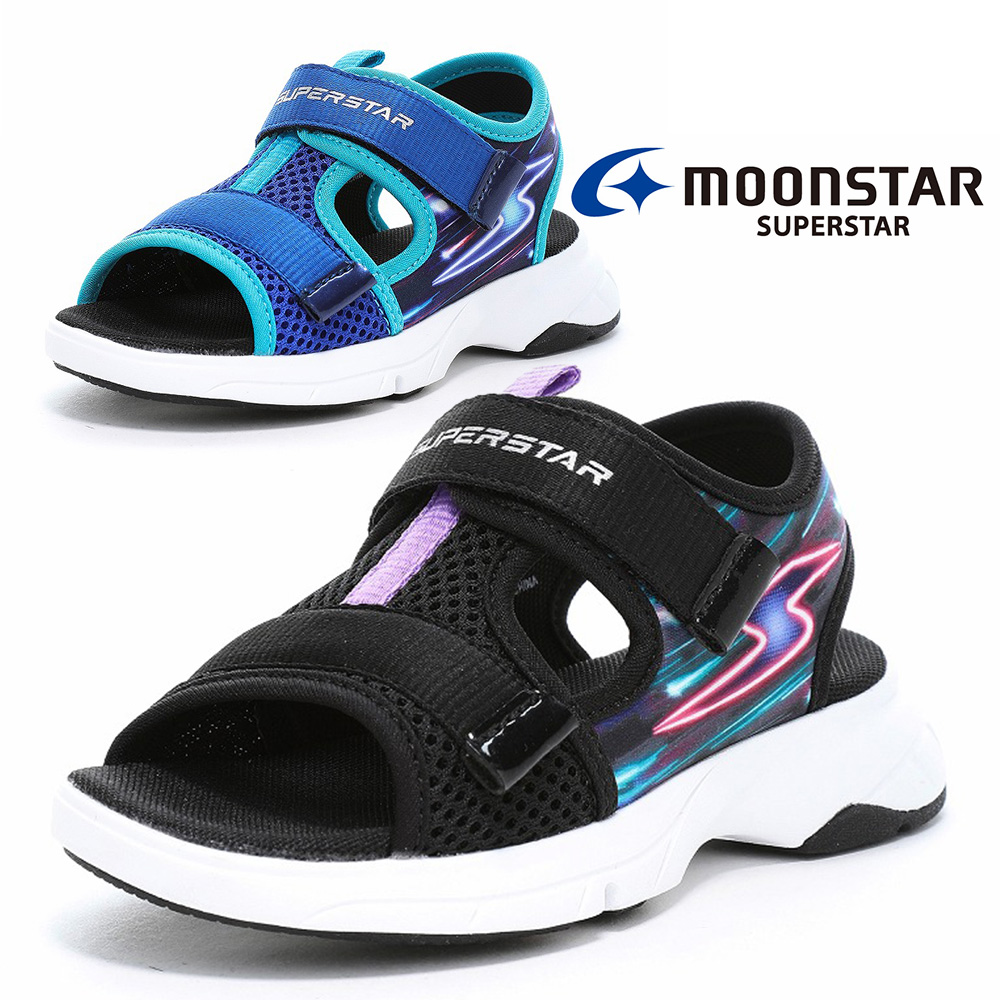MoonStar（ムーンスター） サンダル キッズ 子供靴 スーパースター SS