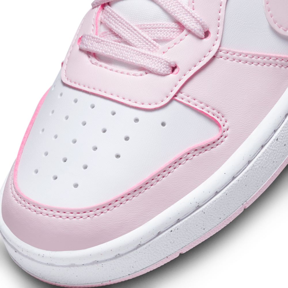 hkno＊美品＊ナイキ＊ビクトリースコートと　ピンク NIKE スニーカー キッズ コート ボロー LOW リクラフト DV5456