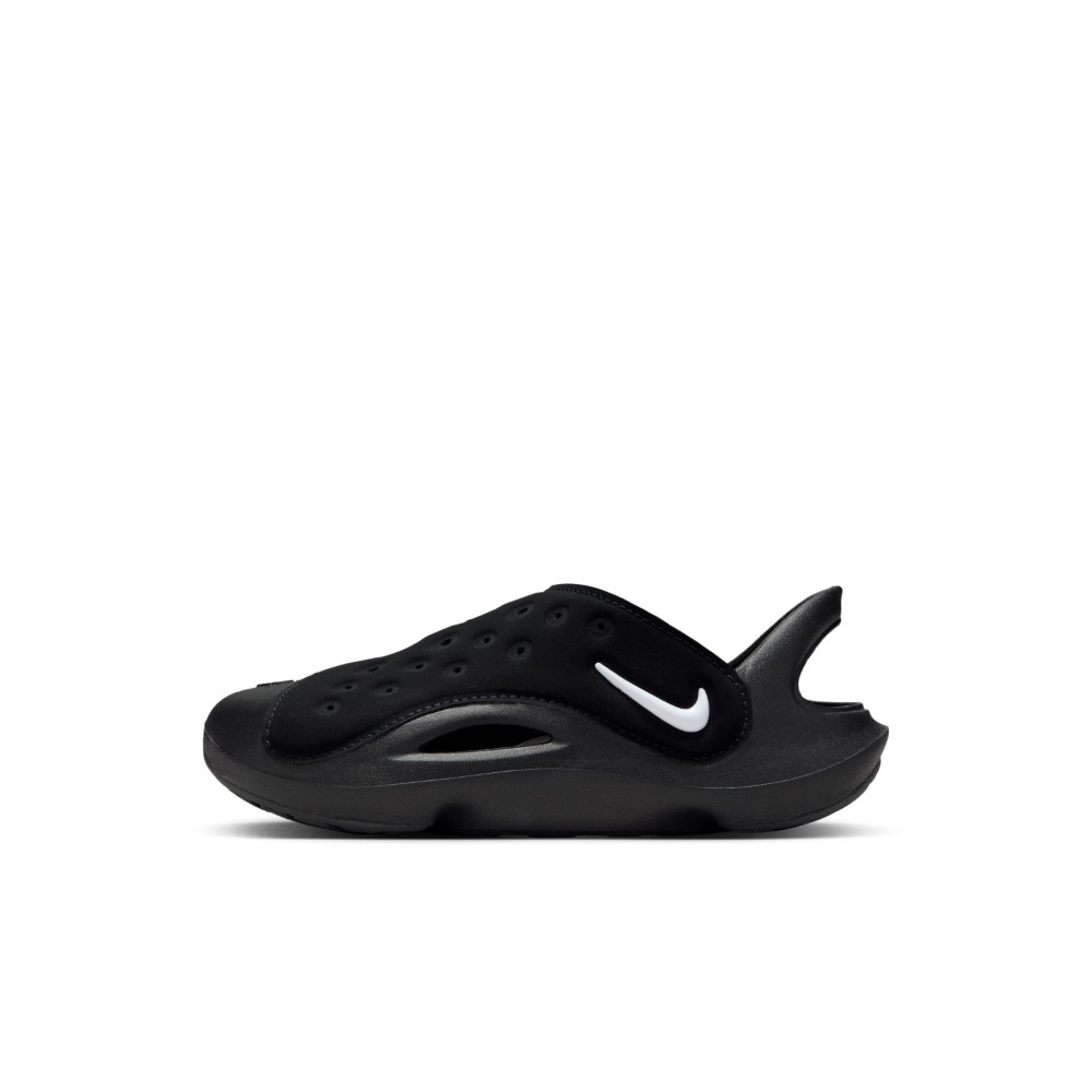 ✨新品✨NIKE キッズサンダル グレー/グリーン　21cm NIKE公式】ナイキ アクア スウッシュ リトルキッズサンダル