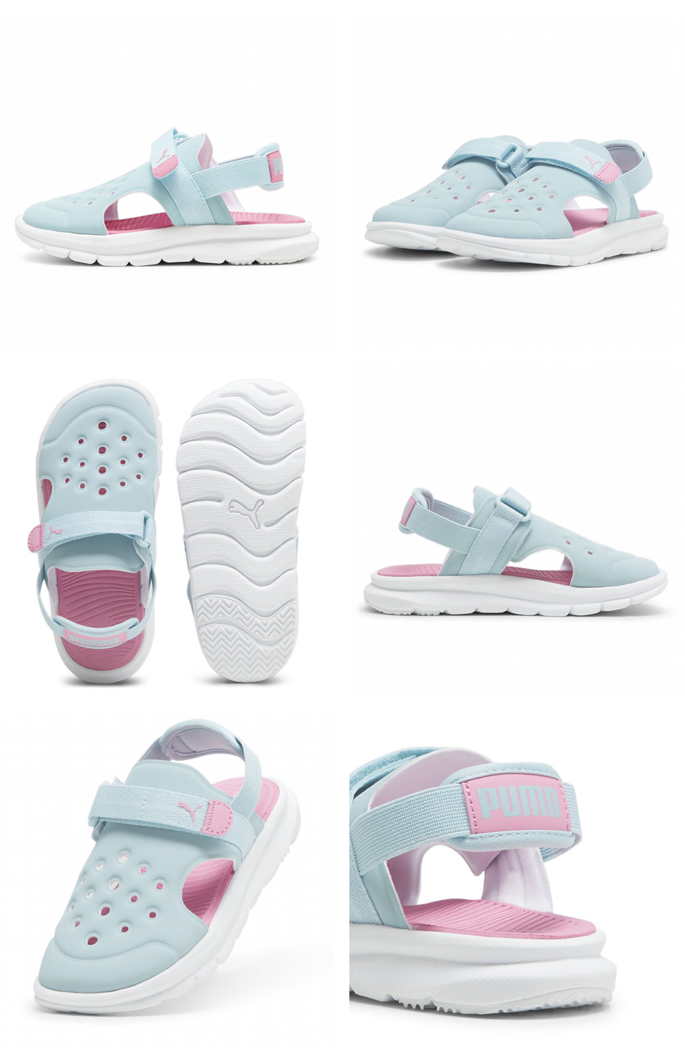 PUMA プーマ キッズ エボルブ サンダル 390692 01 02 04 05 06