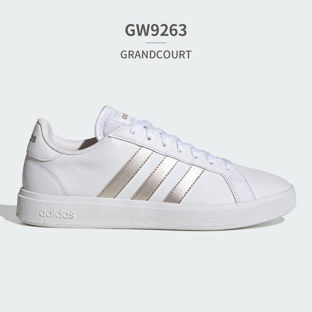 アディダス スニーカー レディース グランドコート GW9263 ID3029 adidas GRANDCOURT コートスニーカー 定番 | adidas | 01
