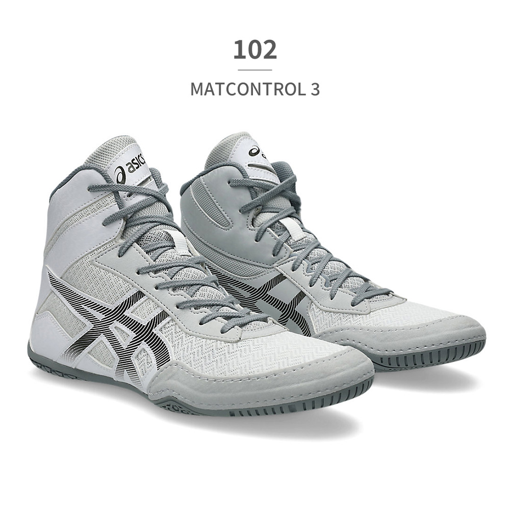 アシックス スポーツ メンズ 1081A053 asics ランニング MATCONTROL 3 レスリングシューズの画像