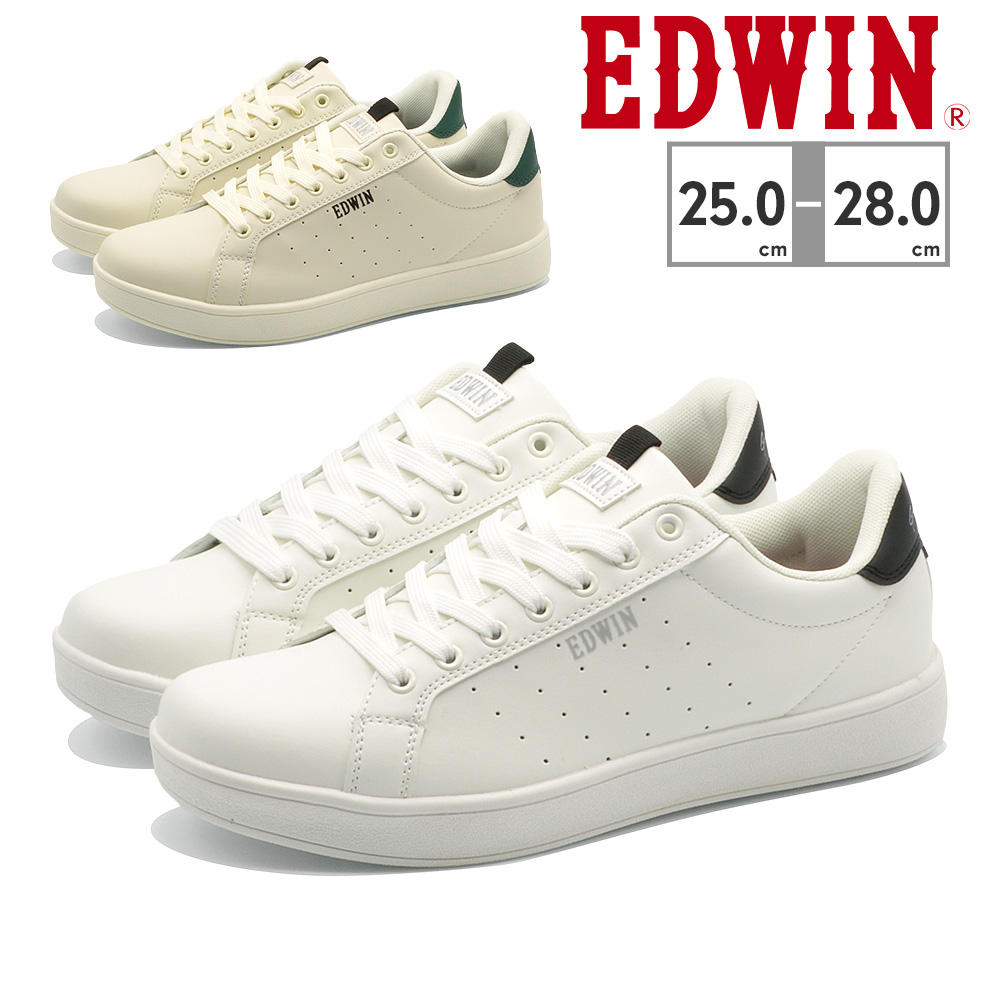 EDWIN（エドウィン） スニーカー メンズ EDW-7034 軽量 ローカット