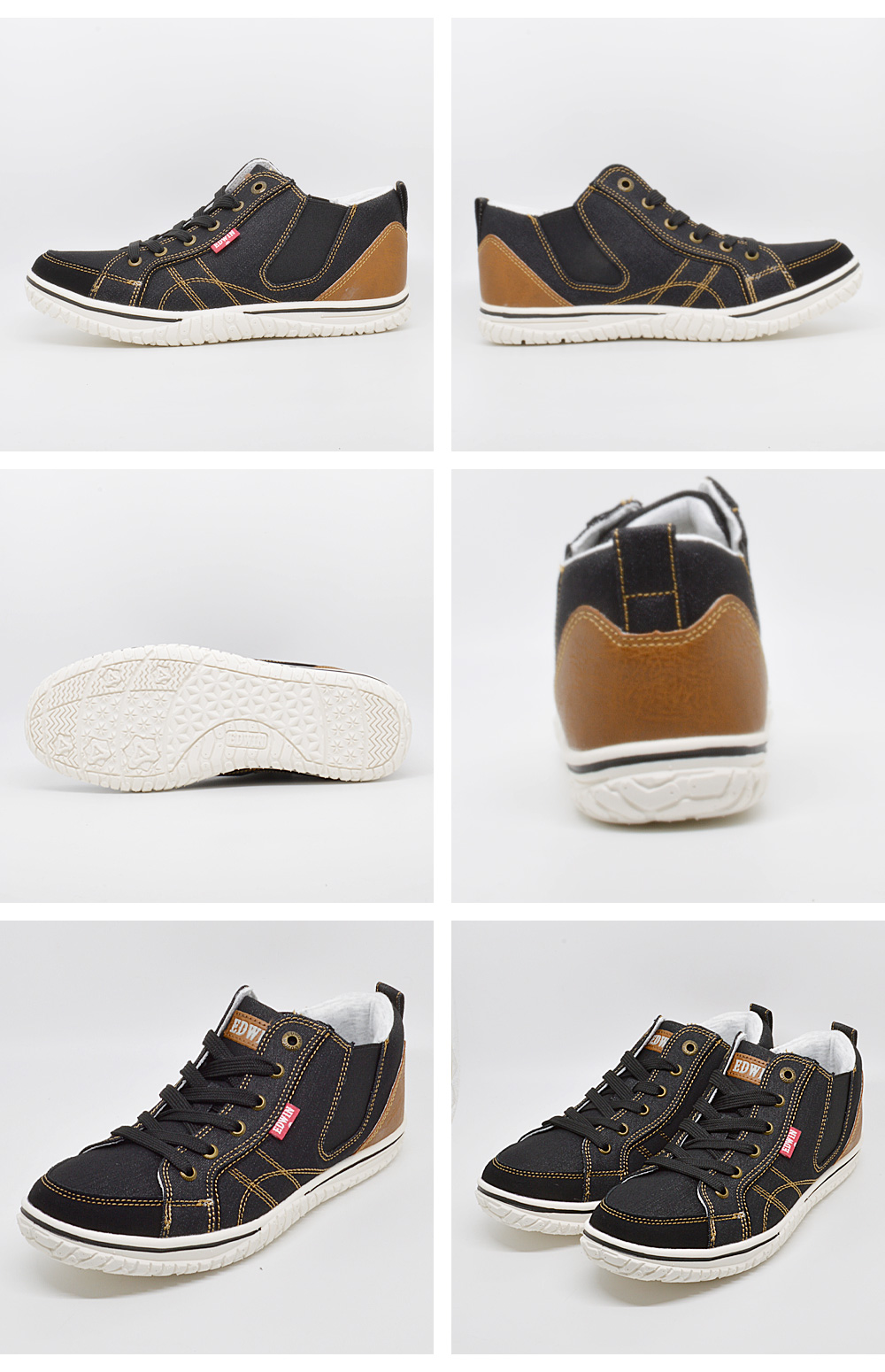 EDWIN（エドウィン） スニーカー レディース EDW-4649 軽量 157g