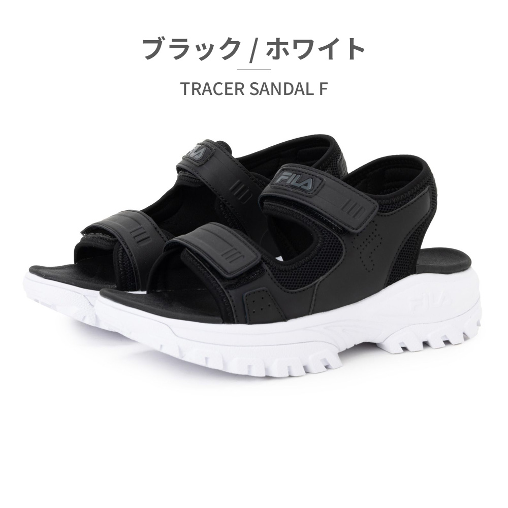 FILA サンダル レディース トレーサー WSS24003 014 102 125 フィラ 2024春夏 TRACER SANDAL F 厚底｜try-group｜02