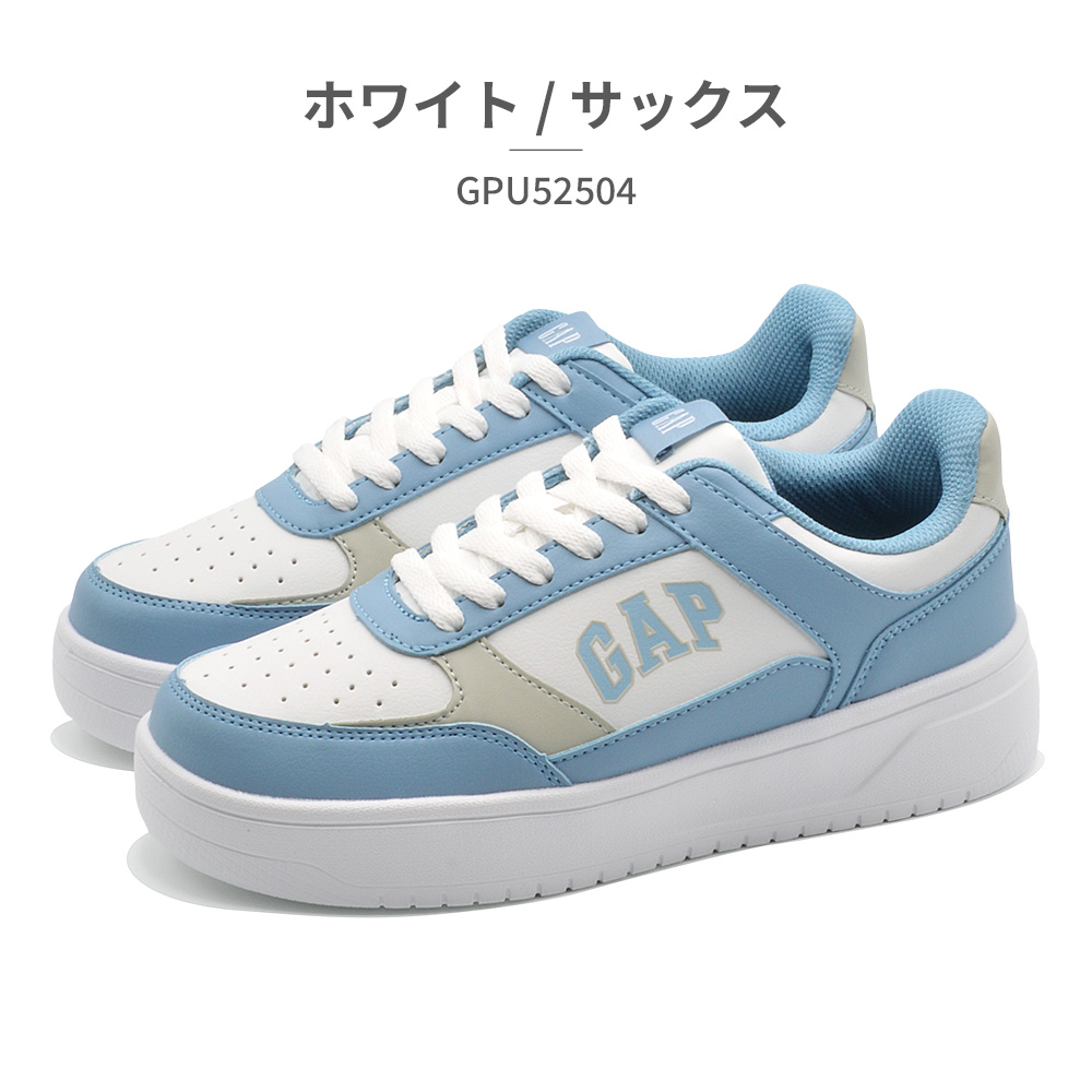 GAP スニーカー レディース GPU52504 ギャップ ローカット厚底