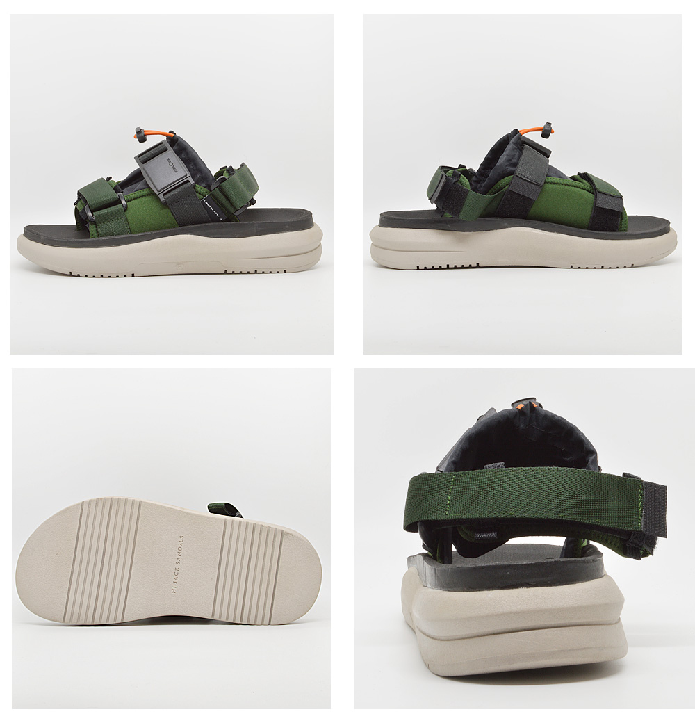 ハイジャックサンダル サンダル メンズ レディース  送料無料 ARGO BLACH MOSS 夏 HIJACK SANDALS（ハイジャックサンダル） 国内正規品 ハイジャック