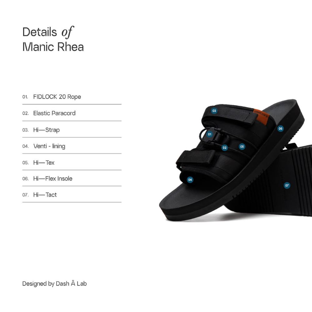 (tokky) MANA ブラックサンダル 22-23.5cm tokky) MANA ブラックサンダル 22-23.5cm tokky) MANA ブラック