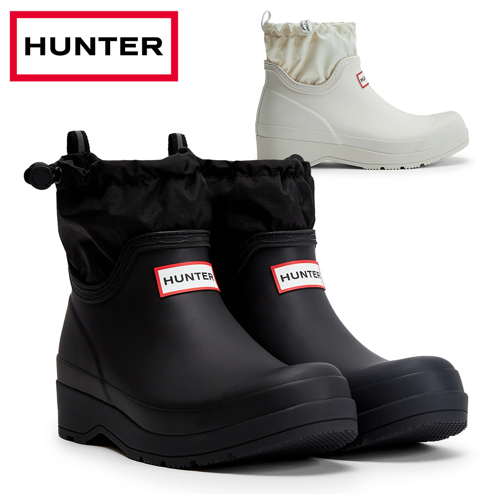 HUNTER レインシューズ メンズ レディース プレイ ショート
