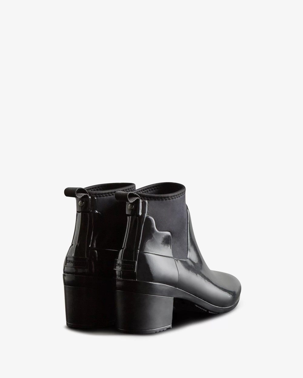 HUNTER レインシューズ 国内正規品 ハンター REFINED MID HEEL