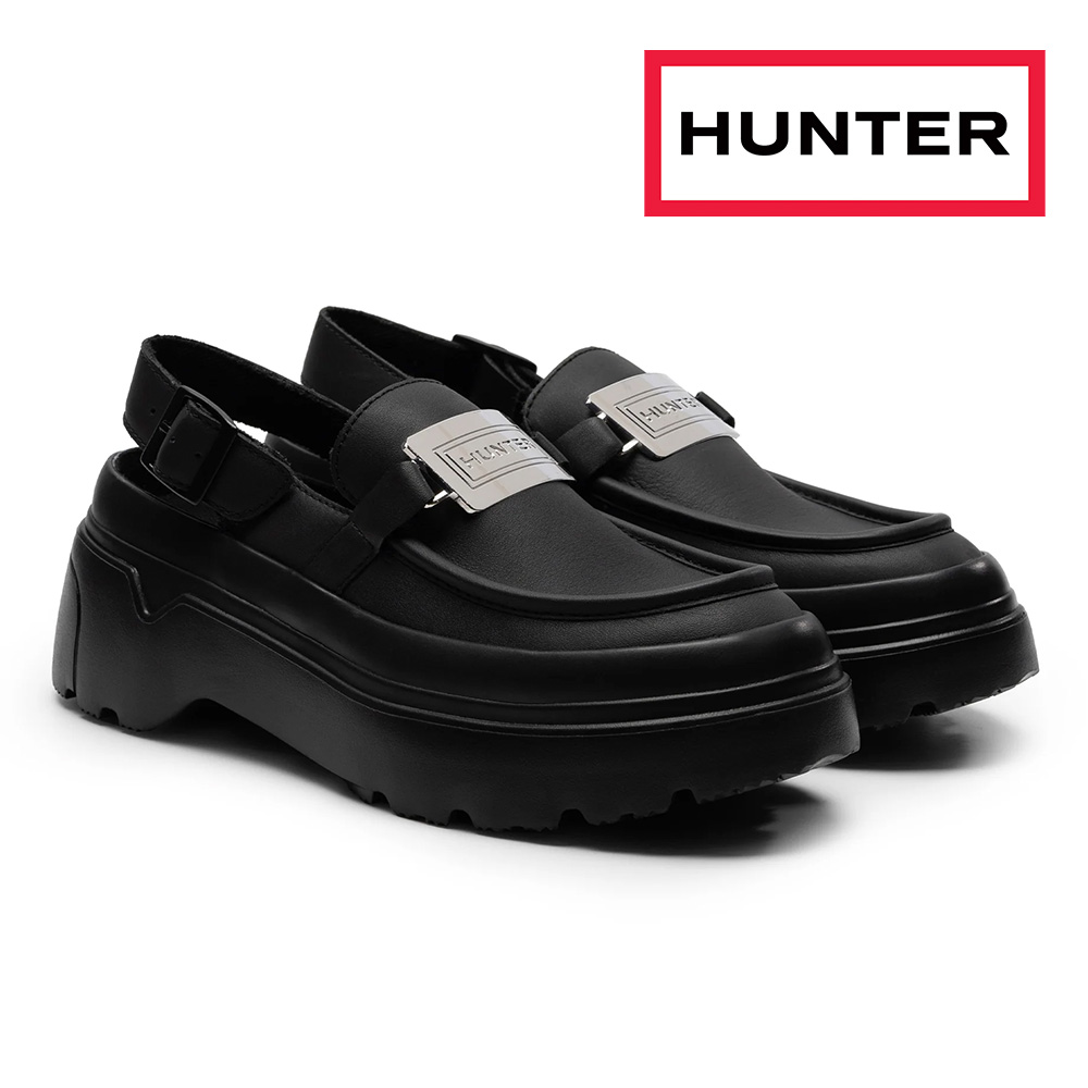 HUNTER（ハンター） ローファー レディース WFF3102LEA W REF FLATFORM