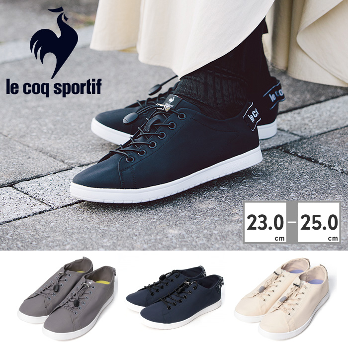 24センチ/ le coq sportif カジュアルシューズ ブラック le coq sportif ルコック スニーカー メンズ 2E相当 LCS ガレ3