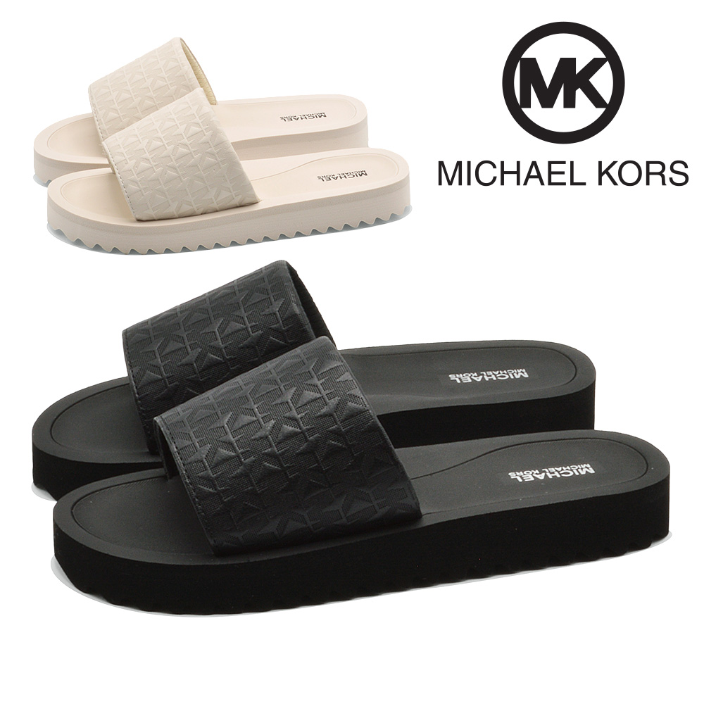 【人気投票 】ハイブランド人気ランキング！ KORS MICHAEL サンダル マイケル・コース MK01372270 MK01372001 靴