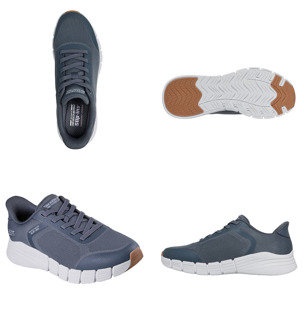 SKECHERS（スケッチャーズ） スニーカー メンズ スリップインズ ボブス