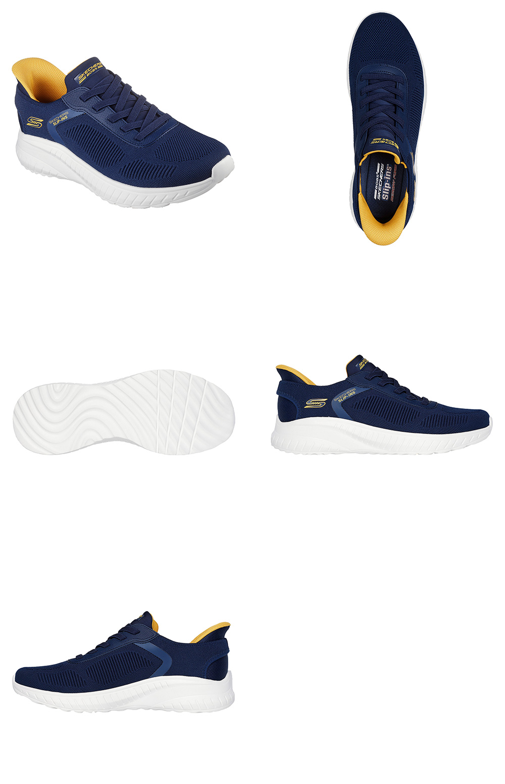 SKECHERS（スケッチャーズ） スニーカー メンズ スリップインズ ボブス