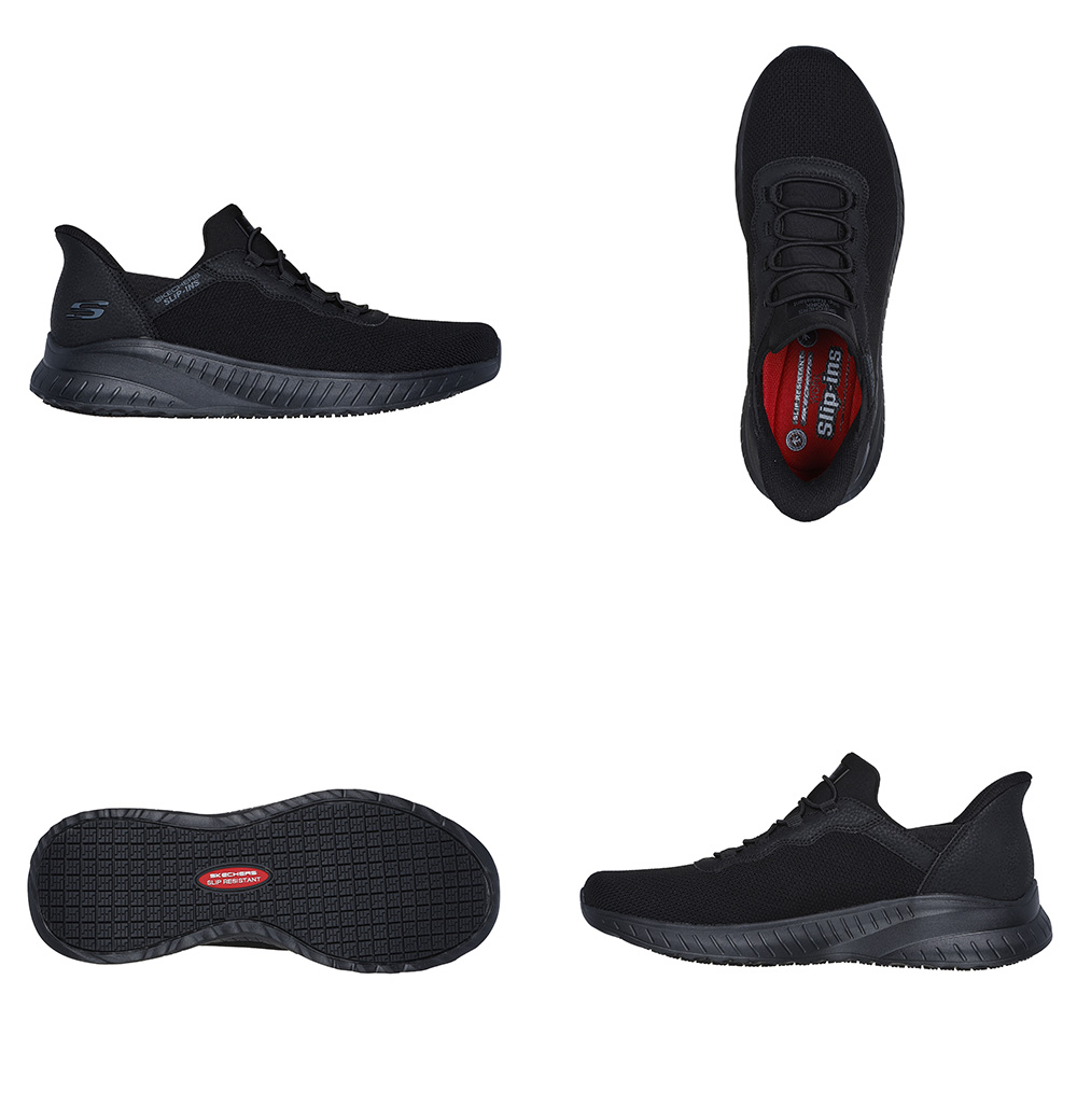 SKECHERS（スケッチャーズ） スリッポン メンズ スクワッド カオス SR