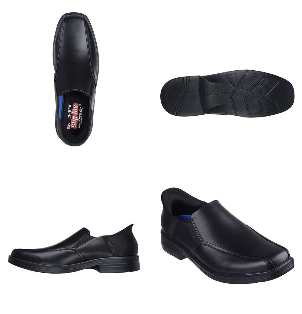 SKECHERS（スケッチャーズ） ビジネスシューズ メンズ スリップインズ