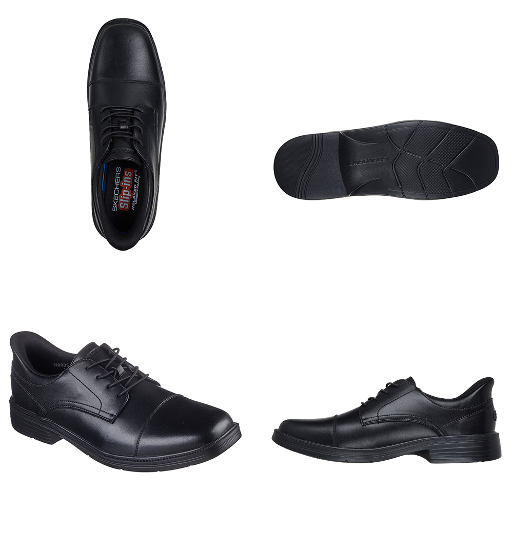 SKECHERS（スケッチャーズ） ビジネスシューズ メンズ スリップインズ