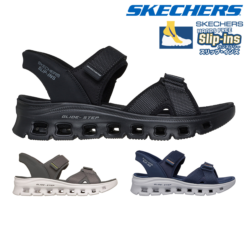 SKECHERS（スケッチャーズ） サンダル メンズ スリップインズ グライド