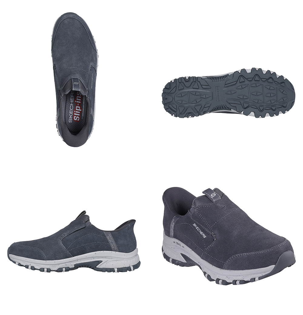 スケッチャーズ スリップインズ 普通幅 スリッポン ヒルクレスト シダー ルート SKECHERS スケッチャーズ スリッポン メンズ スリップインズ