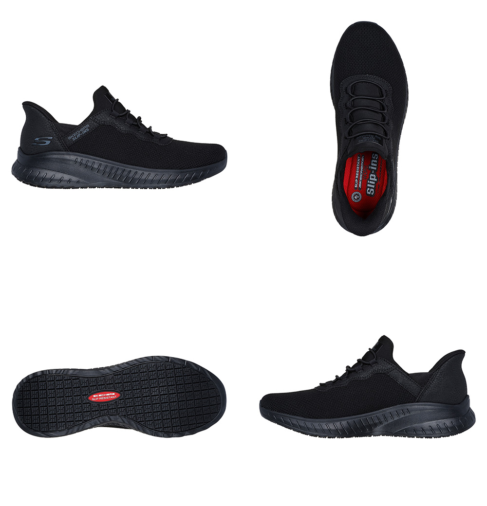 SKECHERS（スケッチャーズ） スリッポン レディース スクワッド カオス