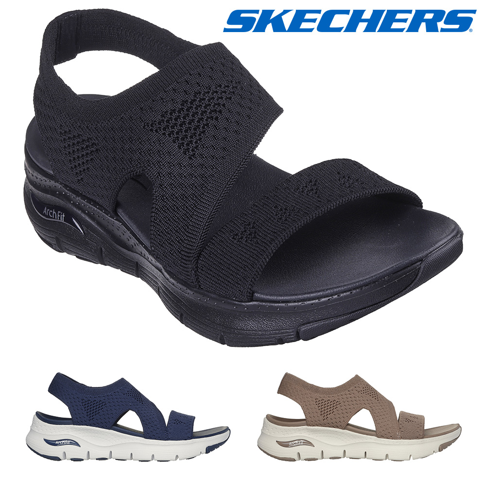 あ出品 SKECHERS スケッチャーズ レディース サンダル 119458 アーチ