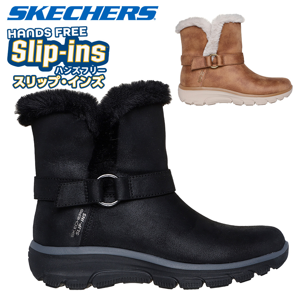 SKECHERS（スケッチャーズ） スノーシューズ レディース スリップ