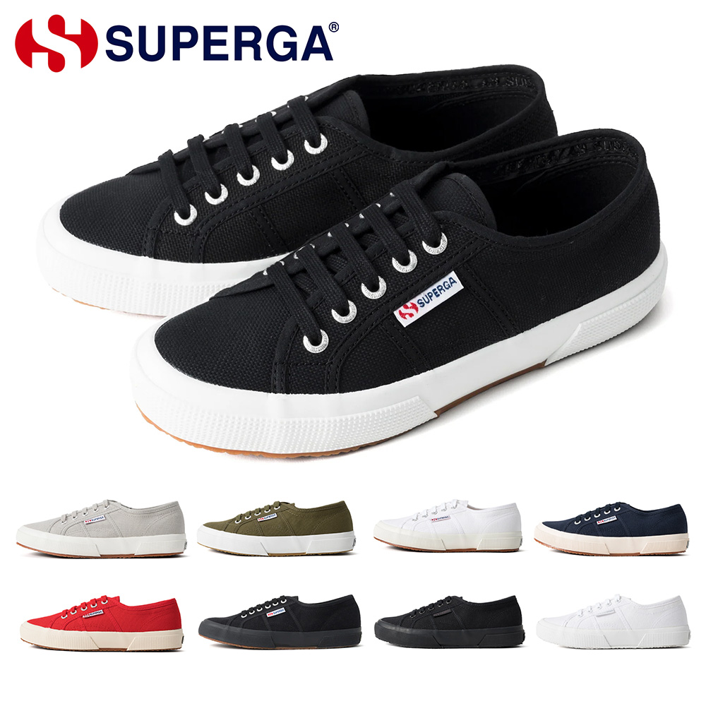 SUPERGA★2750 COTSOLELOGOU★ロゴ★兼用★2色 2750 コットンクラシック｜COTU CLASSIC（BEIGE RAW-OFF WHITE