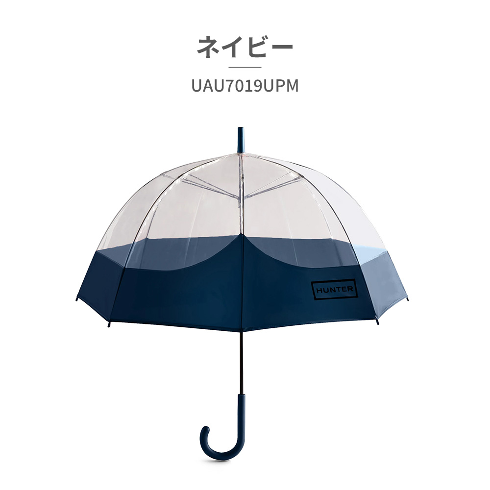 定価9900 新品 本物 HUNTER 傘 UAU7019UPM ハンター HUNTER ハンター 傘 メンズ レディース UAU7019UPM ブラック 黒
