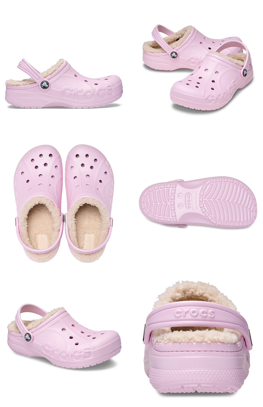 crocs（クロックス） サンダル キッズ バヤ ラインド クロッグ 207500