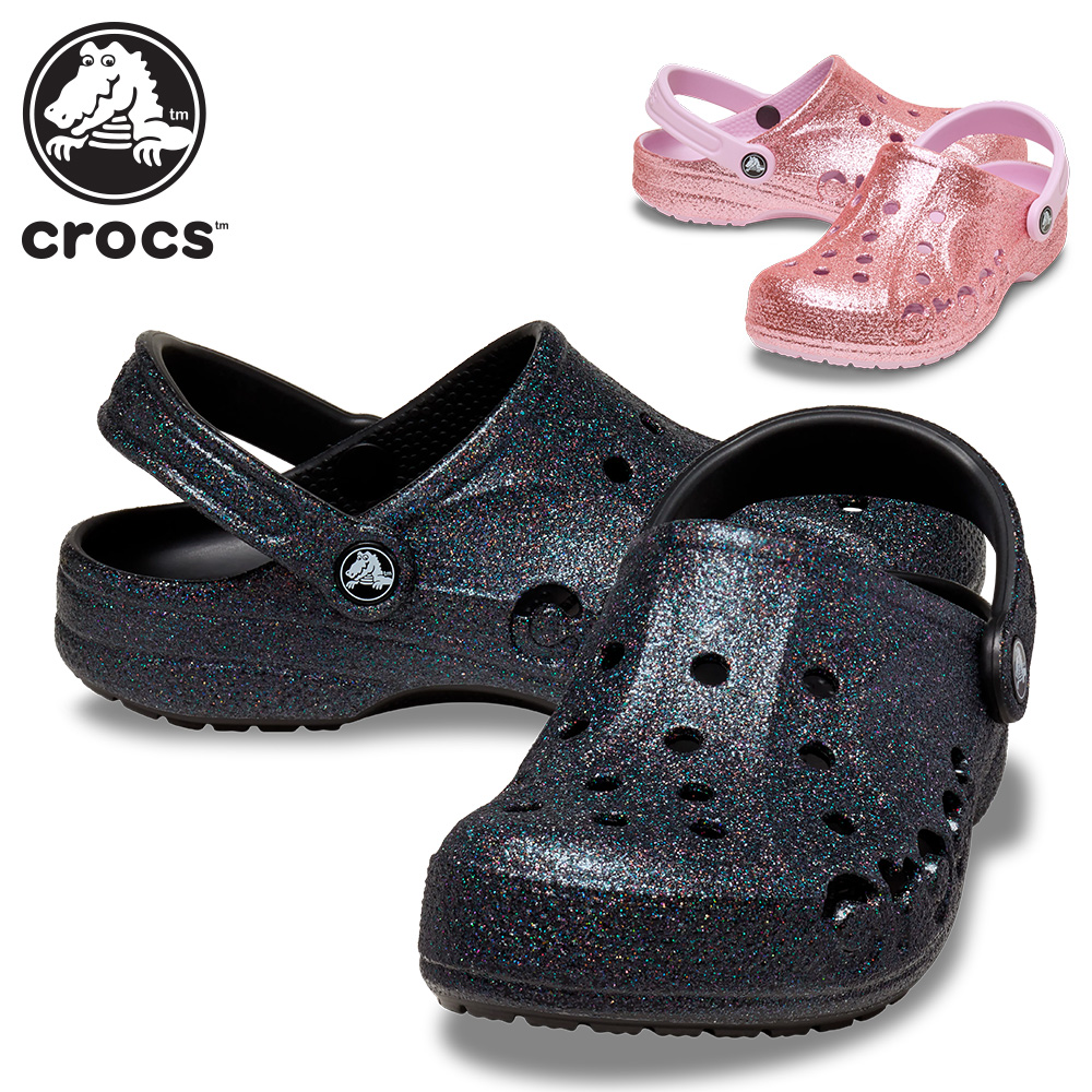 クロックスのグリッターサンダル crocs（クロックス） サンダル メンズ レディース バヤ グリッター