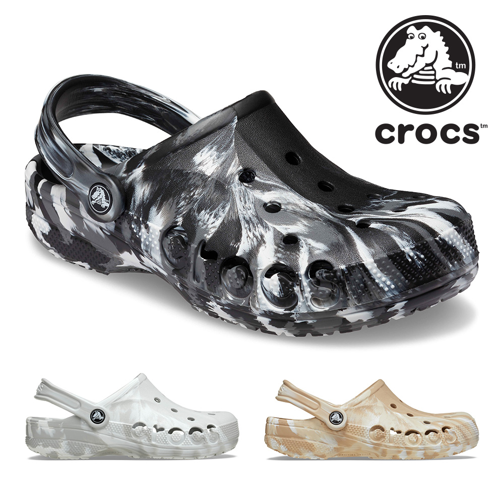 アクセサリー A crocs クロックス サンダル メンズ レディース バヤ マーブル