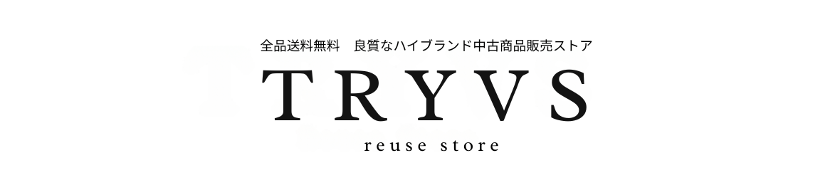 TRYVS reuse store ヘッダー画像