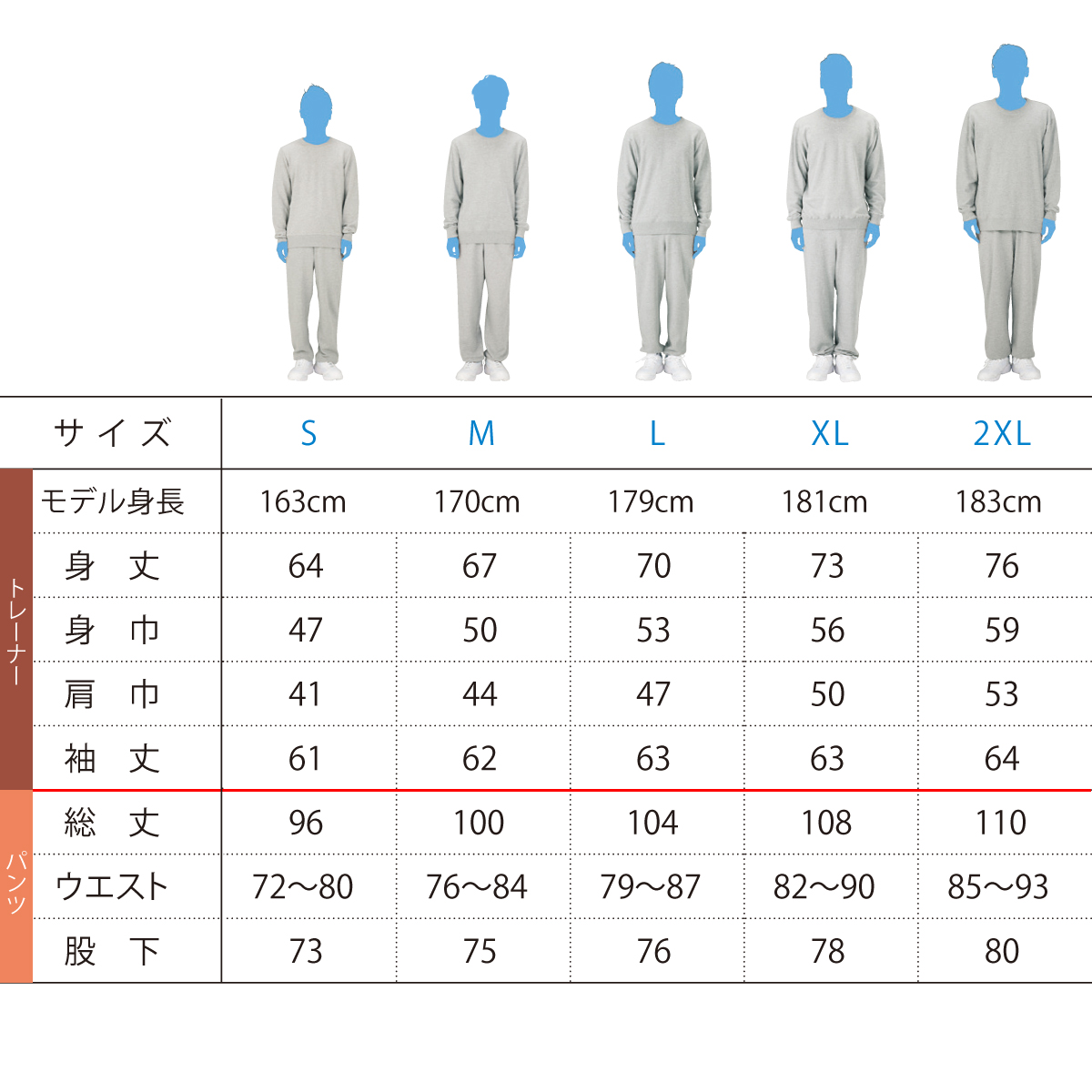 安いスウェット上下セット