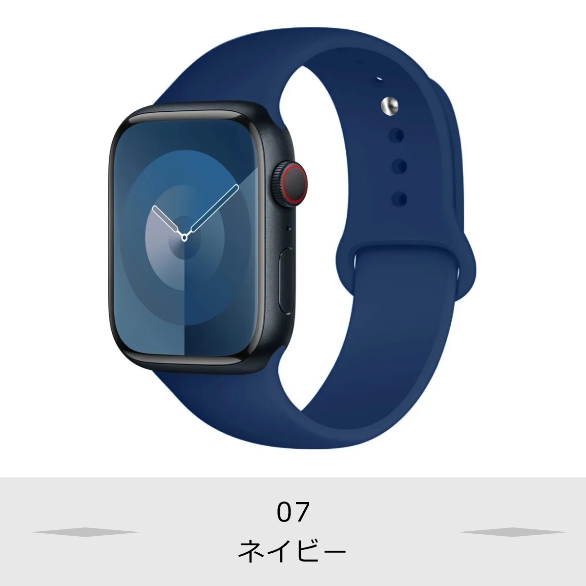 アップルウォッチ バンド Apple Watch 44mm 女性 7 SE 8 シリコン おしゃれ ブランド 45mm 40mm 41mm ベルト 38mm レディース 6 5 4 3 人気 | ブランド登録なし | 07