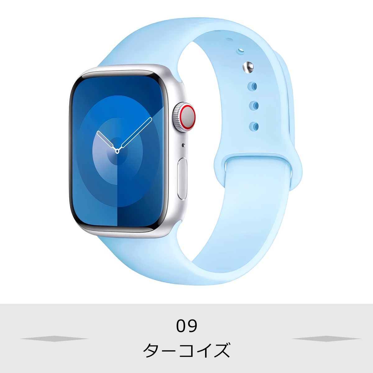 アップルウォッチ バンド Apple Watch 44mm 女性 7 SE 8 シリコン おしゃれ ブランド 45mm 40mm 41mm ベルト 38mm レディース 6 5 4 3 人気 | ブランド登録なし | 09