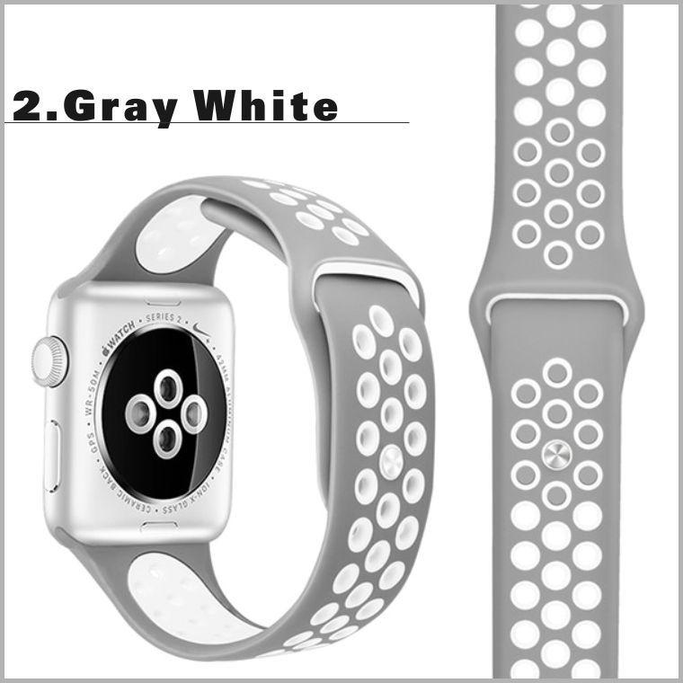 Applewatch アップルウォッチ バンドベルトシリコンバンド 桃緑4４mm Applewatch アップルウォッチ  バンドベルトシリコンバンド 桃緑4４mm