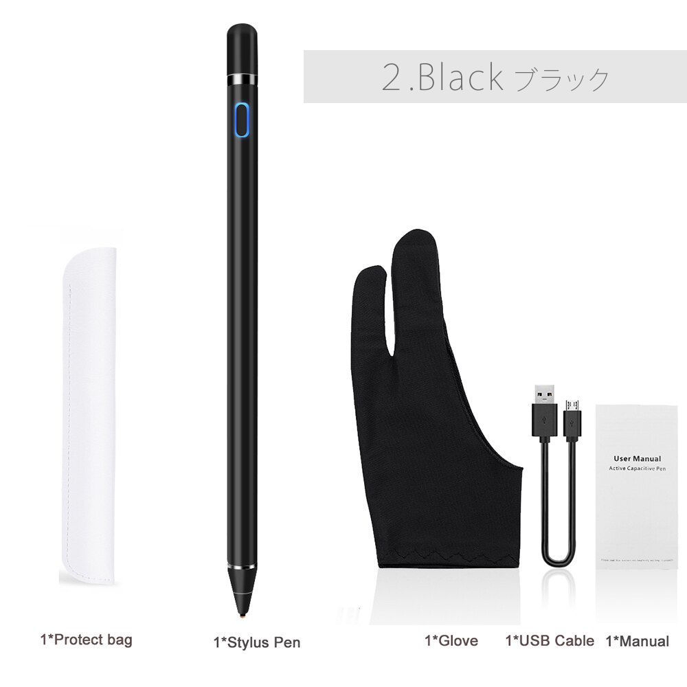 タッチペン ipad iPhone Android 細い スマホ タブレット Apple 対応