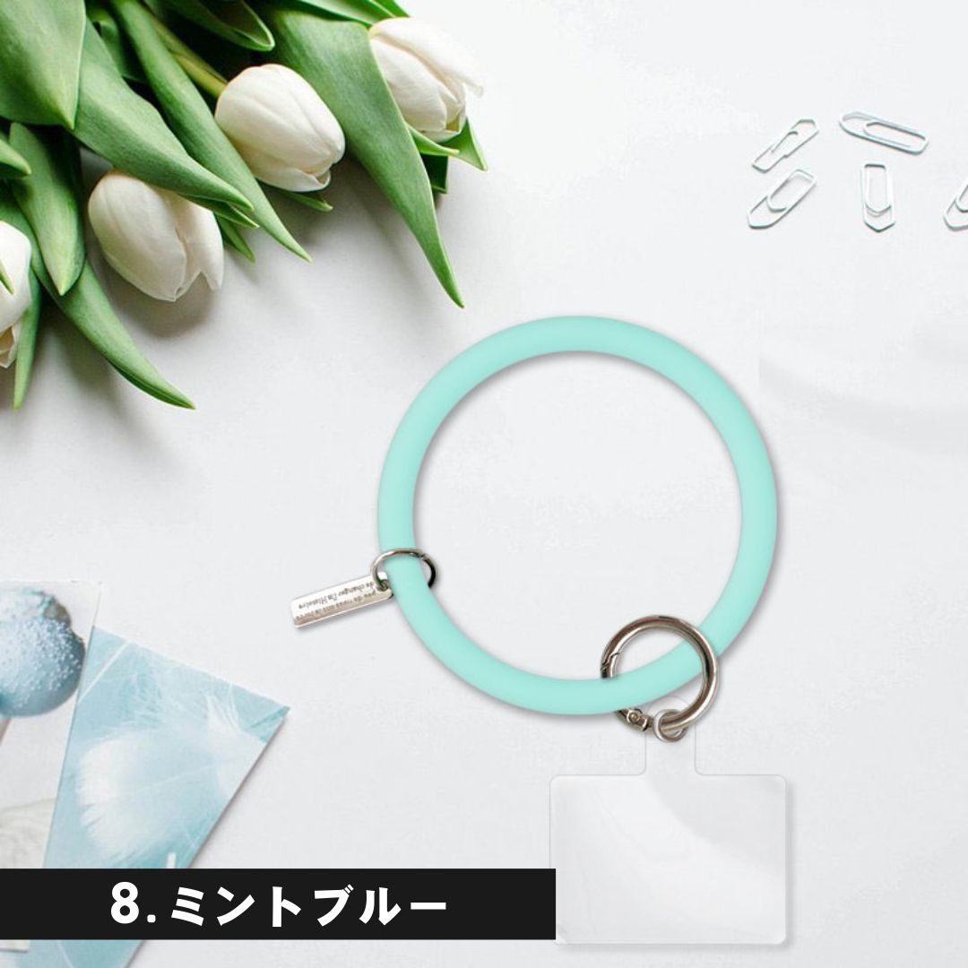 スマホストラップ 落下防止 クリップ シリコン リング スマホリング バンカーリング おしゃれ かわいい iPhone かっこいい 韓国 ポイント消化 ハンドストラップ | ブランド登録なし | 08
