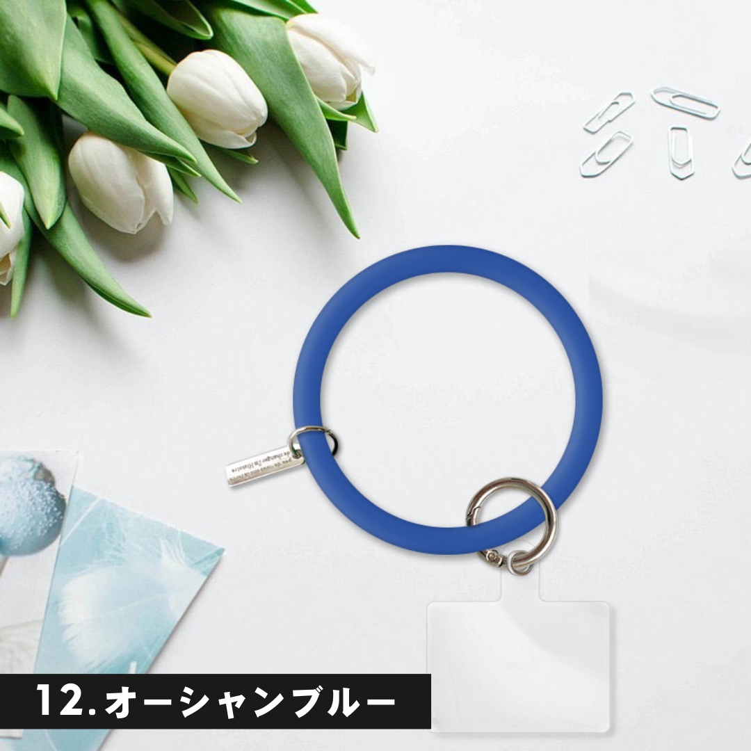 スマホストラップ 落下防止 クリップ シリコン リング スマホリング バンカーリング おしゃれ かわいい iPhone かっこいい 韓国 ポイント消化 ハンドストラップ | ブランド登録なし | 12