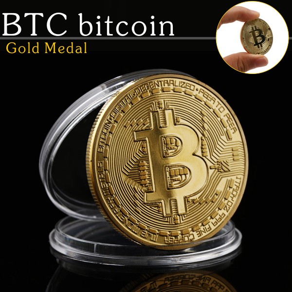 ビットコイン BitCoin レプリカ メダル コレクション 仮想通貨 コイン 通販  