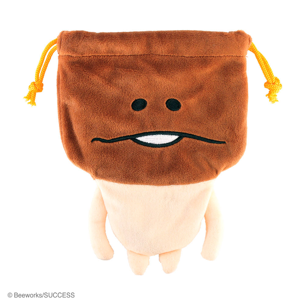 なめこ グッズ 巾着袋 ティーズファクトリー おさわり探偵 なめこ栽培