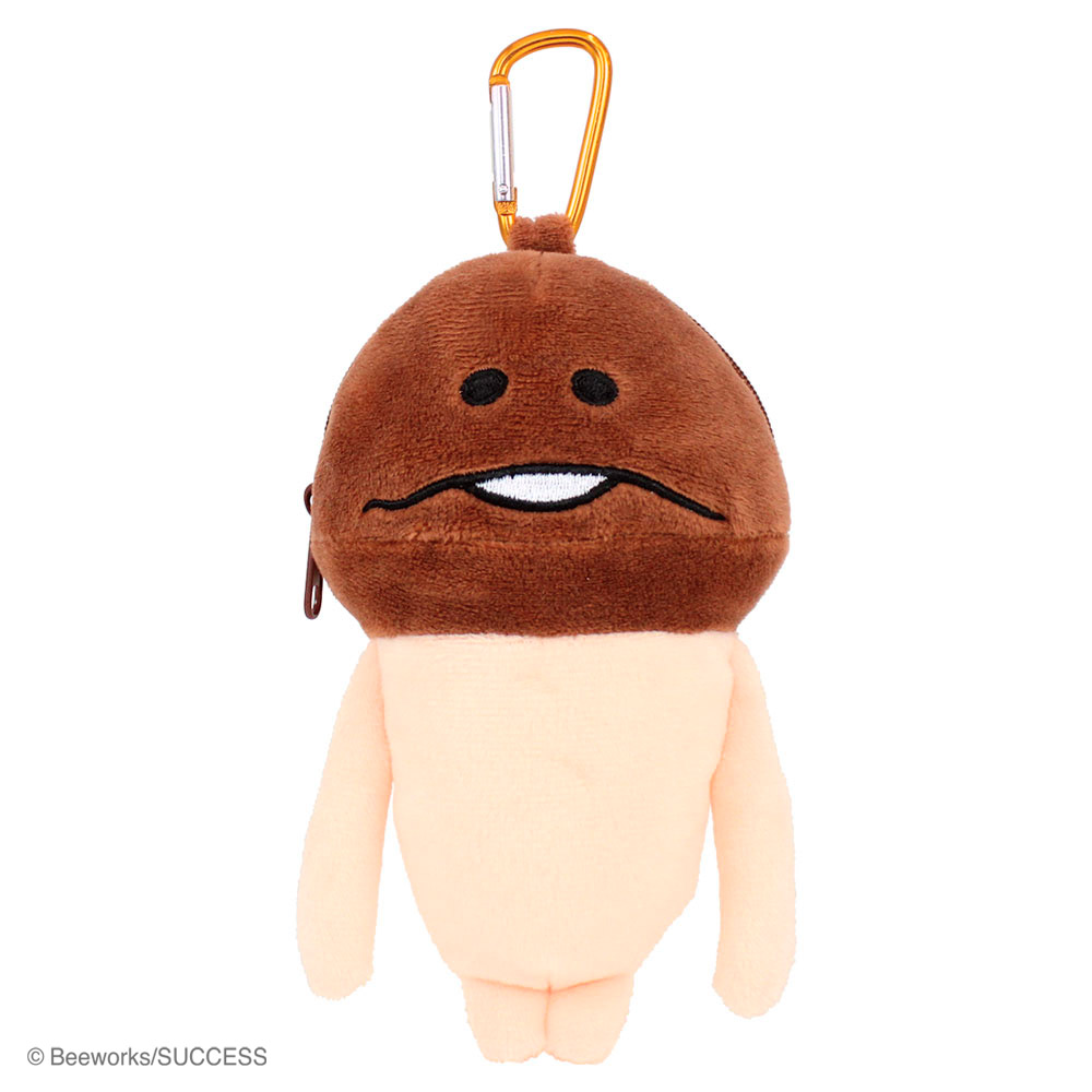 なめこ グッズ ミニポーチ ティーズファクトリー おさわり探偵 なめこ
