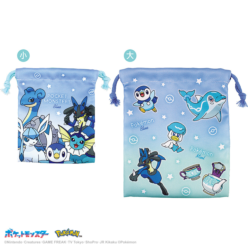 ポケモン グッズ 巾着 ティーズファクトリー ポケットモンスター 2P
