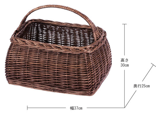 【スモーク煮柳】四角タイプ（片手持ち）「37×25×20cm」（ヌード）